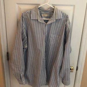 Michael Michael Kors Men's Dress Shirt Neck  Sz 18 Tall XL.